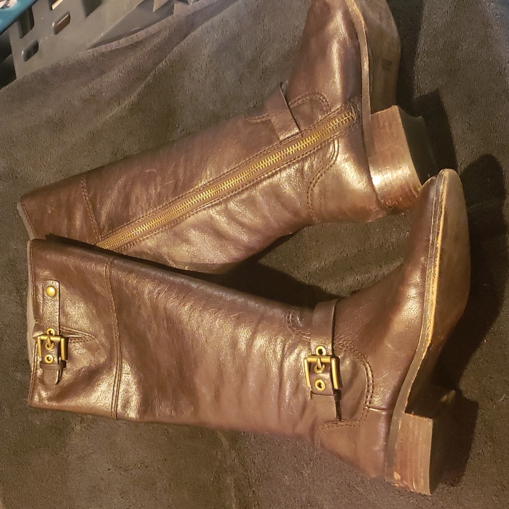 Coach riding boots